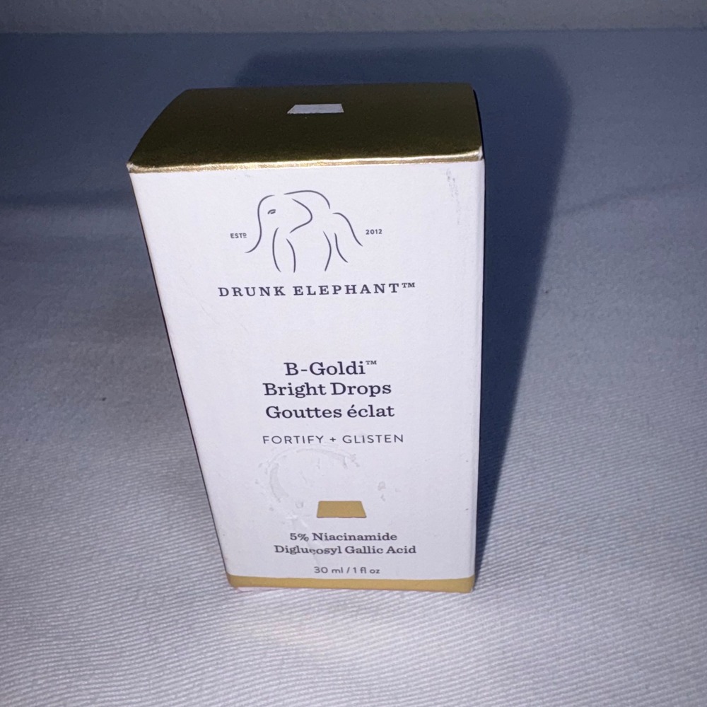 Drunk Elephant B-Goldi Bright Drops 30ml Gold new 5% Niacinamide Serum